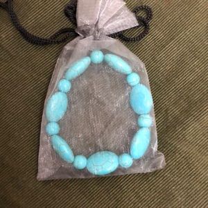 Simulated Turquoise bracelet